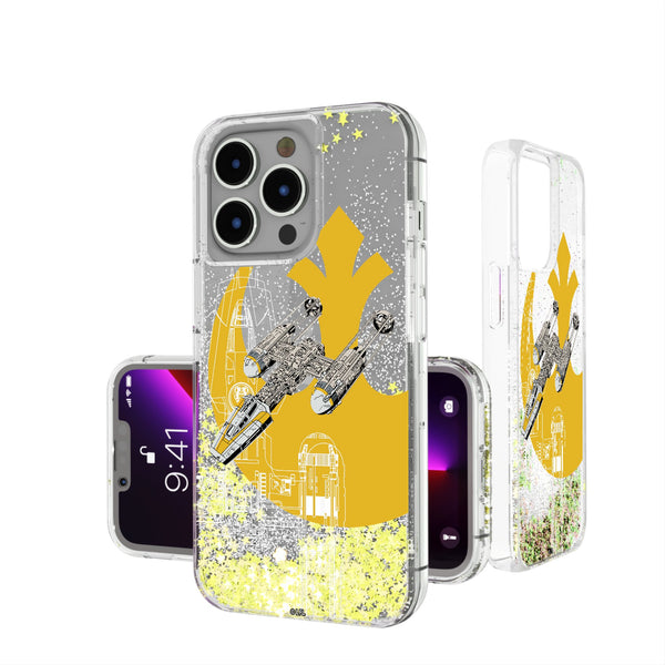 Star Wars Y-Wing FactionTech iPhone Glitter Phone Case for Apple iPhone