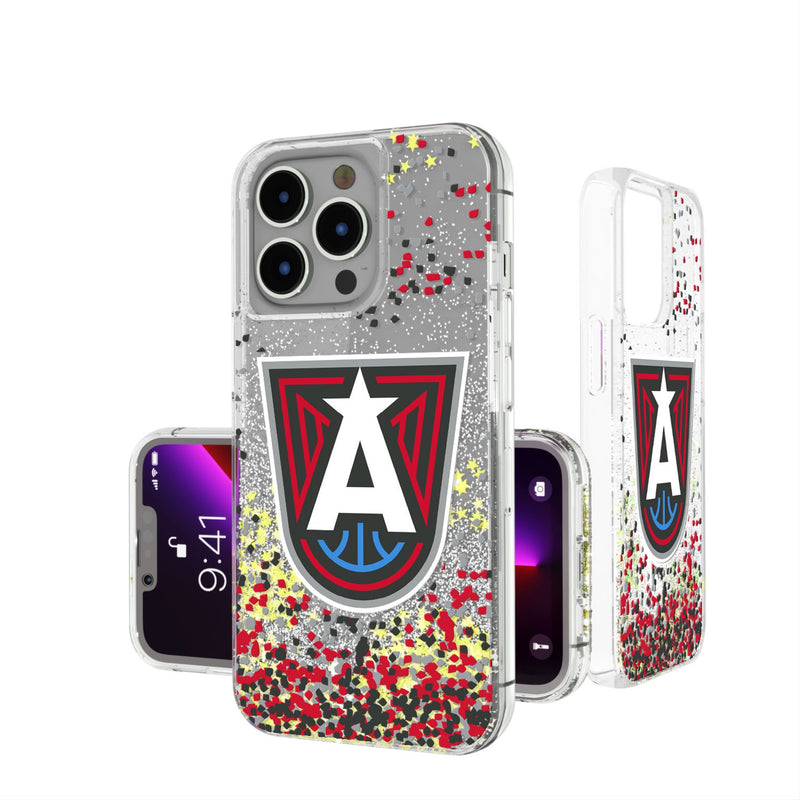Atlanta Dream Confetti iPhone Glitter Phone Case