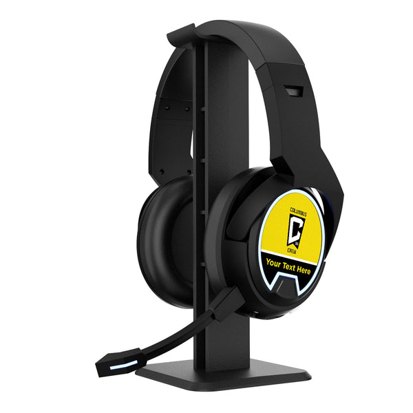 Columbus Crew Personalized Endzone Solid Gaming Headphones
