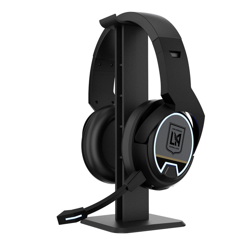 Los Angeles Football Club   Stripe Gaming Headphones