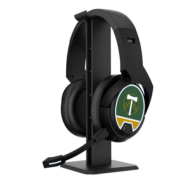 Portland Timbers   Stripe Gaming Headphones