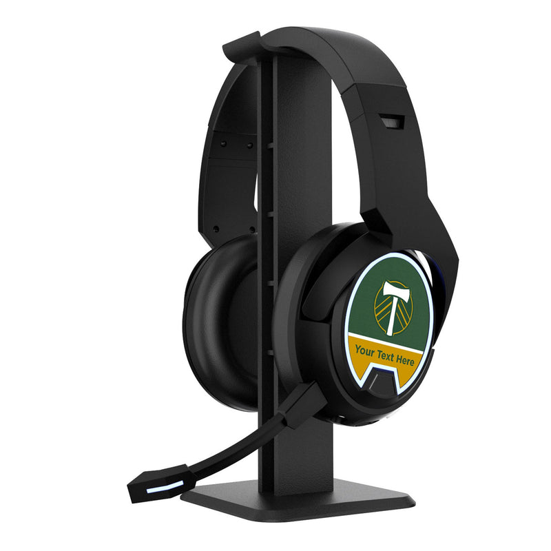 Portland Timbers Personalized Endzone Solid Gaming Headphones