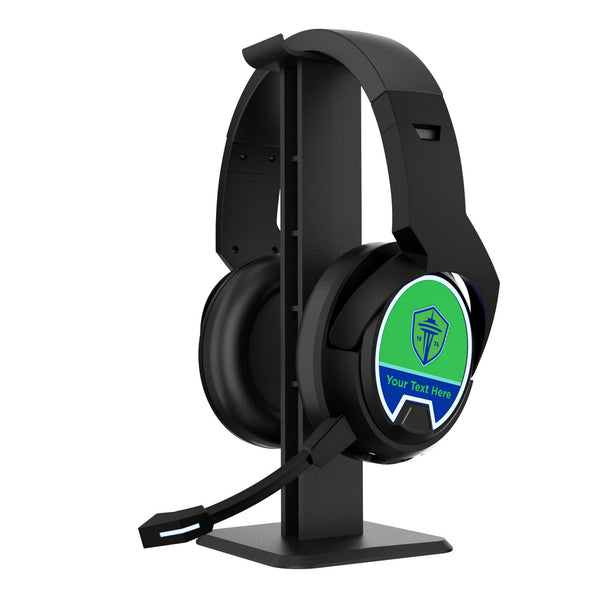 Seattle Sounders FC Personalized Endzone Solid Gaming Headphones
