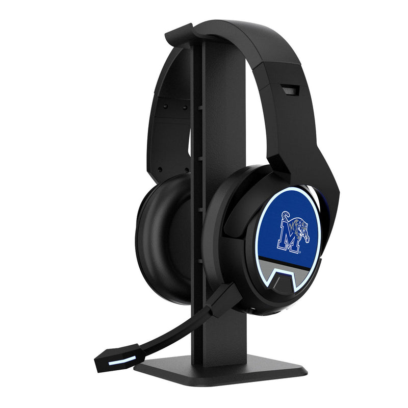 University of Memphis Tigers Stripe Gaming Headphones