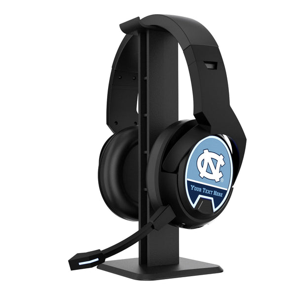 University of North Carolina Tar Heels Personalized Endzone Solid Gaming Headphones