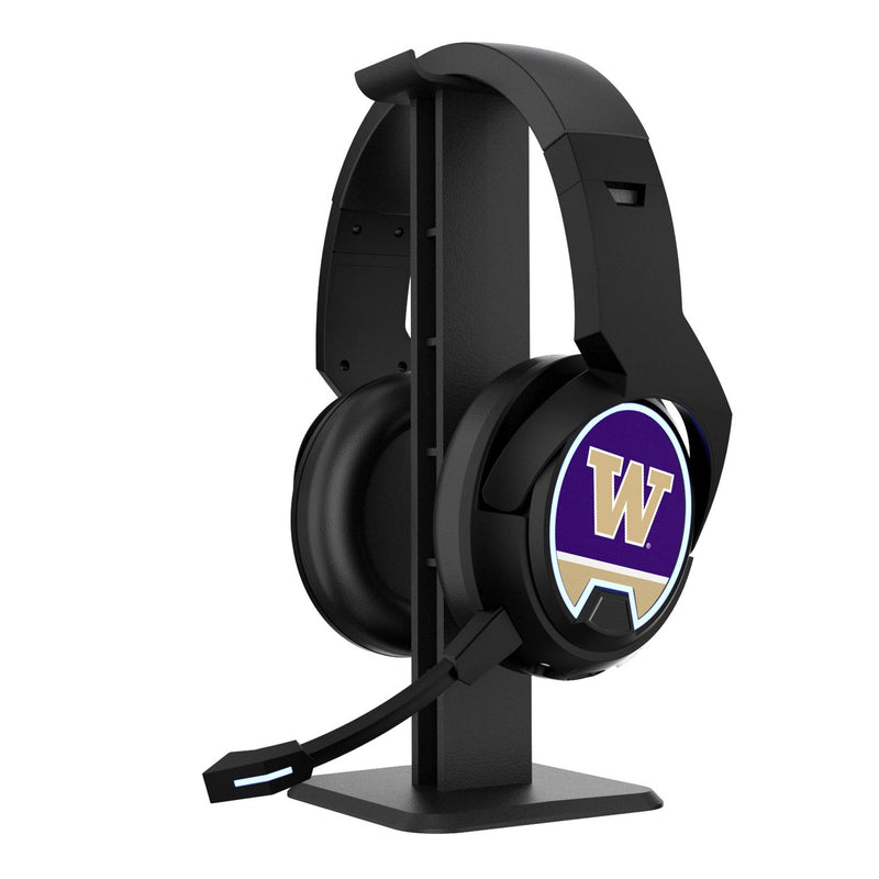 University of Washington Huskies Stripe Gaming Headphones