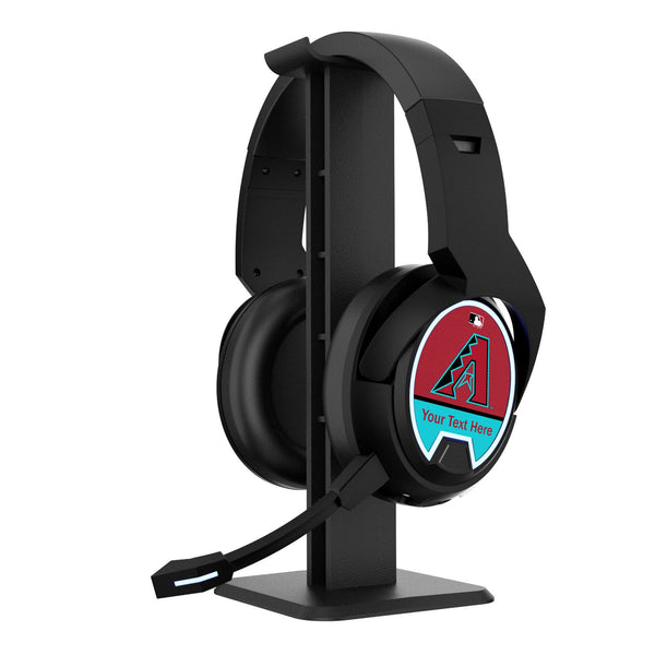 Arizona Diamondbacks Personalized Endzone Solid Gaming Headphones