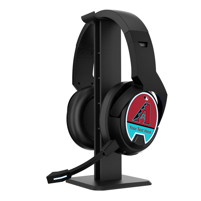 Arizona Diamondbacks Personalized Endzone Solid Gaming Headphones