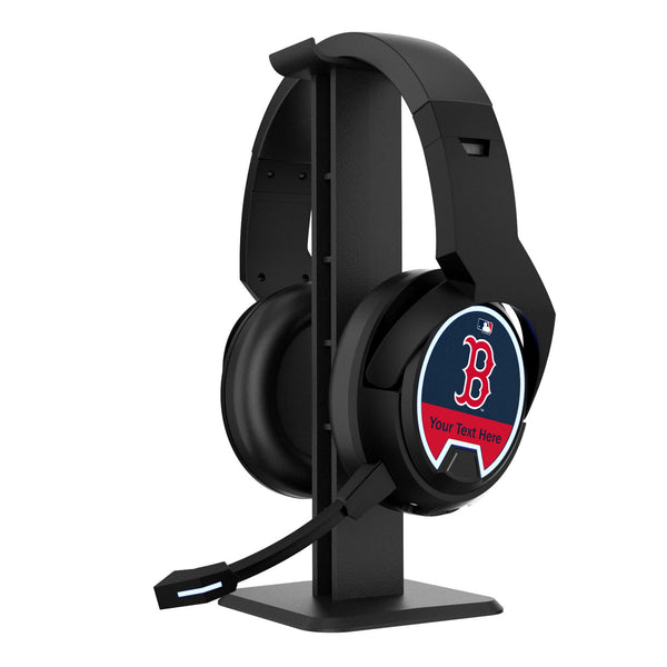 Boston Red Sox Personalized Endzone Solid Gaming Headphones