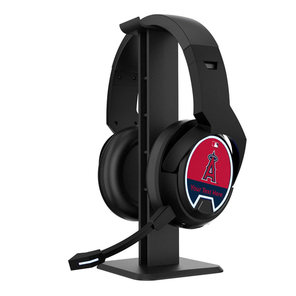 Los Angeles Angels Personalized Endzone Solid Gaming Headphones