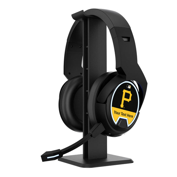 Pittsburgh Pirates Personalized Endzone Solid Gaming Headphones