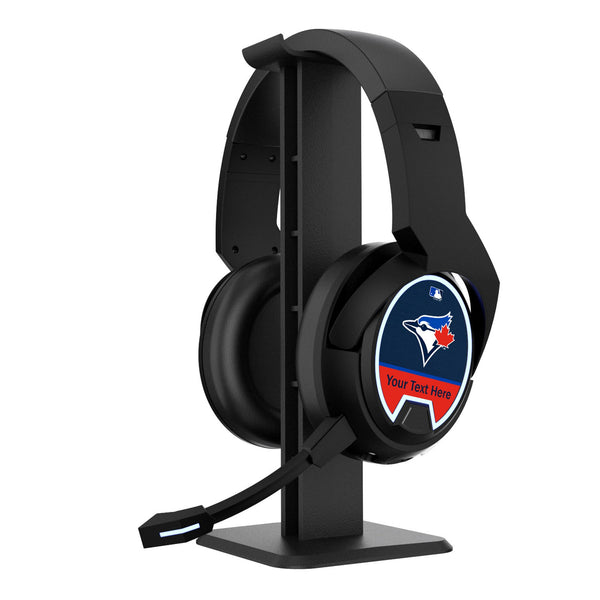 Toronto Blue Jays Personalized Endzone Solid Gaming Headphones