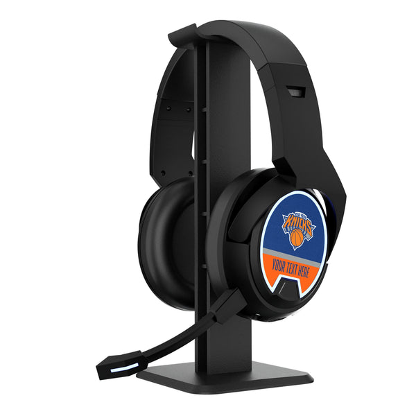 New York Knicks Personalized Endzone Solid Gaming Headphones