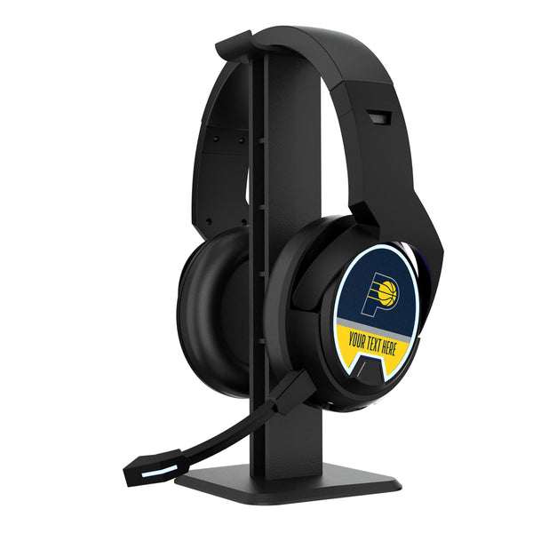 Indiana Pacers Personalized Endzone Solid Gaming Headphones