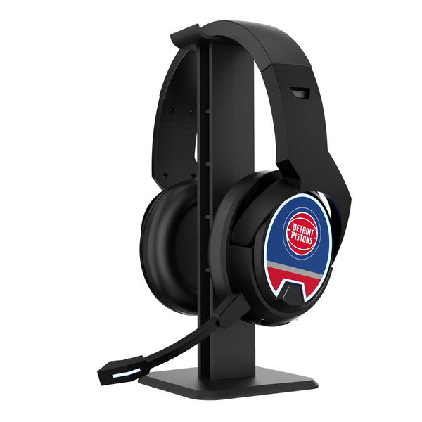 Detroit Pistons Stripe Gaming Headphones