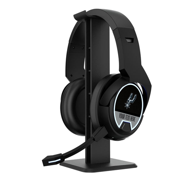 San Antonio Spurs Personalized Endzone Solid Gaming Headphones
