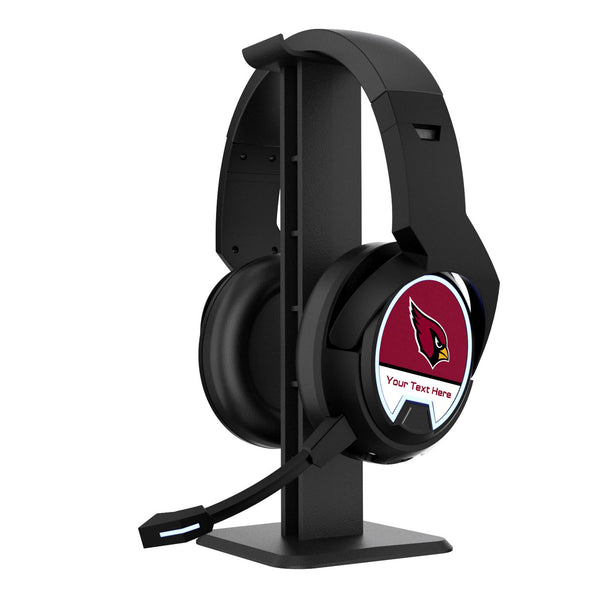 Arizona Cardinals Personalized Endzone Solid Gaming Headphones