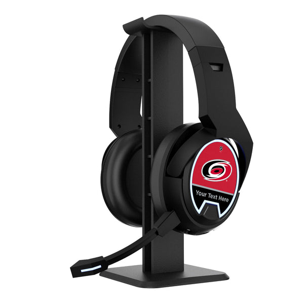 Carolina Hurricanes Personalized Endzone Solid Gaming Headphones