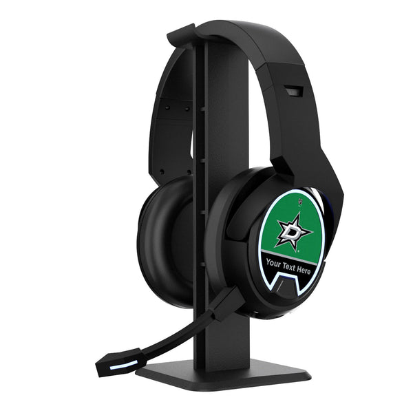 Dallas Stars Personalized Endzone Solid Gaming Headphones