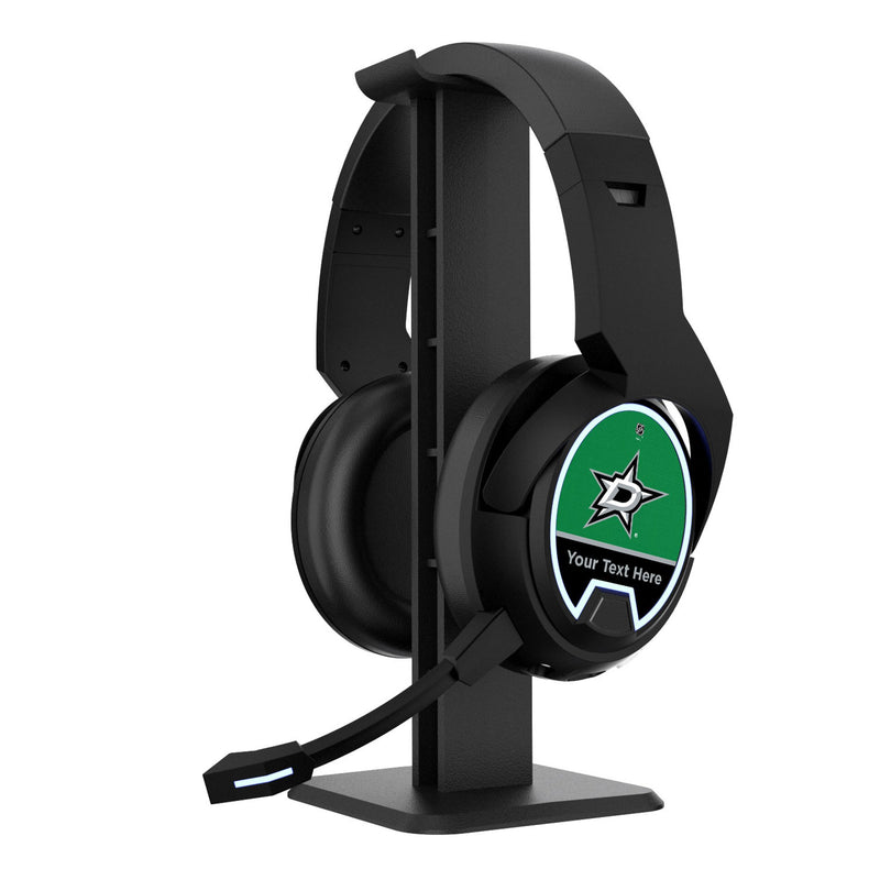 Dallas Stars Personalized Endzone Solid Gaming Headphones