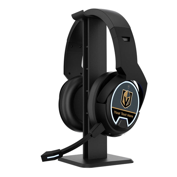 Vegas Golden Knights Personalized Endzone Solid Gaming Headphones