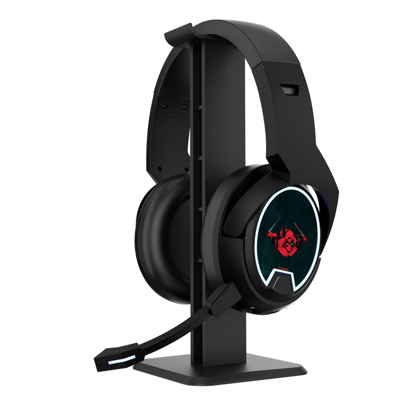 Marvel Deadpool Badge  Gaming Headphones