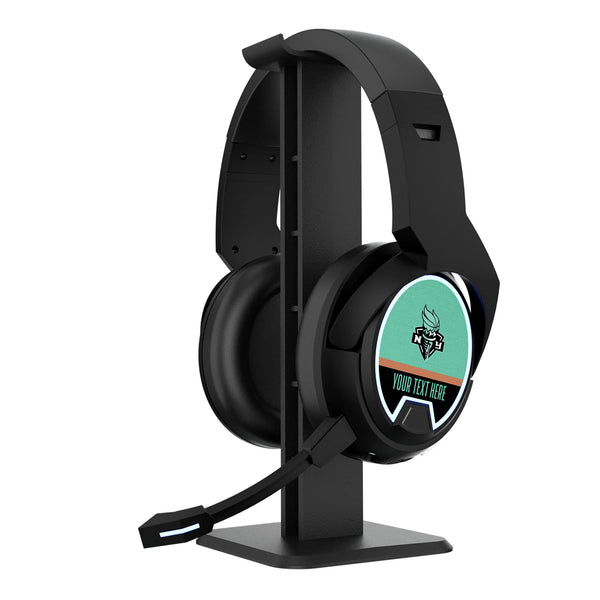 New York Liberty Personalized Endzone Solid Gaming Headphones