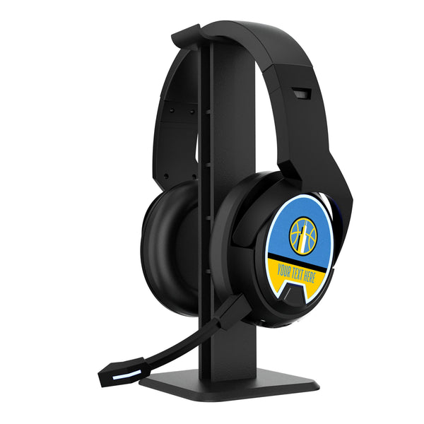 Chicago Sky Personalized Endzone Solid Gaming Headphones