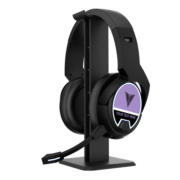 Golden State Valkyries Personalized Endzone Solid Gaming Headphones