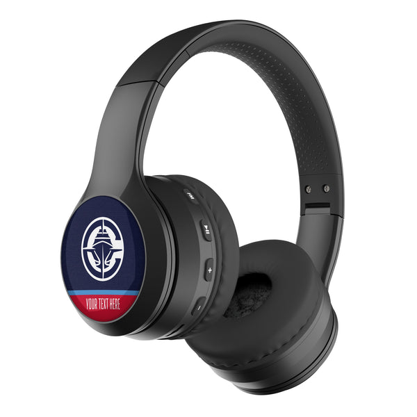 Los Angeles Clippers Personalized Endzone Solid Wireless Over-Ear BT Headphones With Case