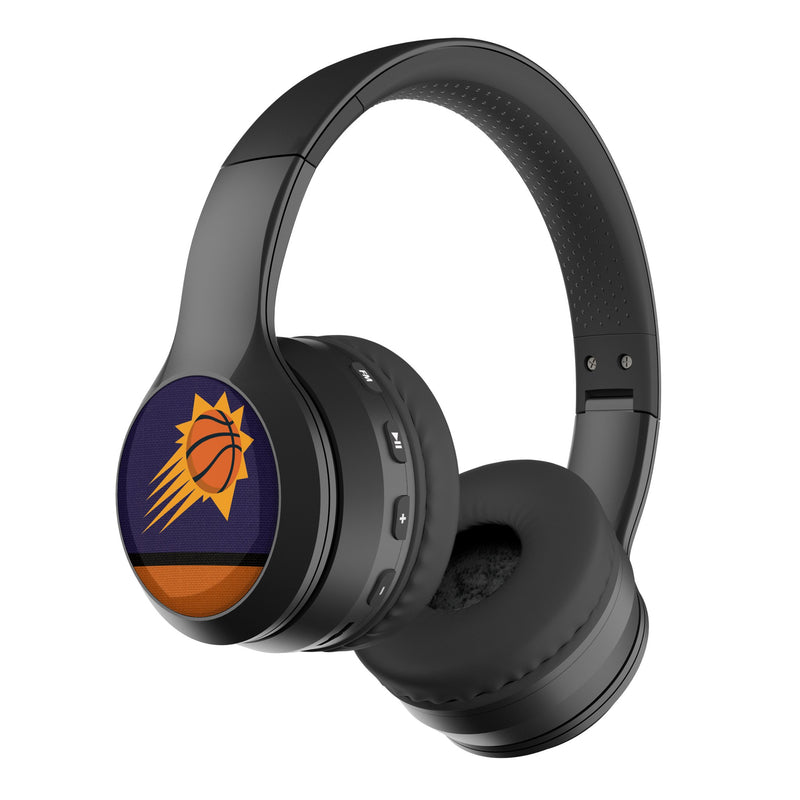 Phoenix Suns Stripe Wireless Over-Ear BT Headphones With Case