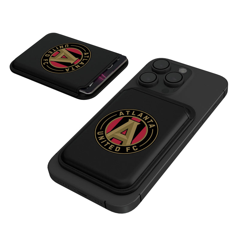 Atlanta United FC  Insignia Black Magnetic Credit Card Wallet