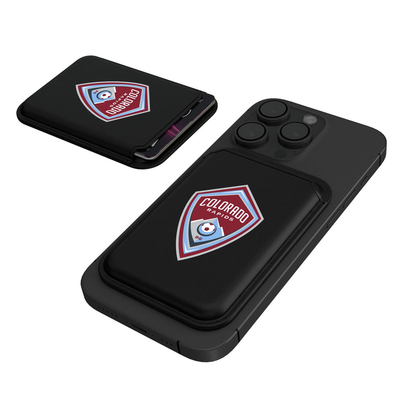 Colorado Rapids  Insignia Black Magnetic Credit Card Wallet