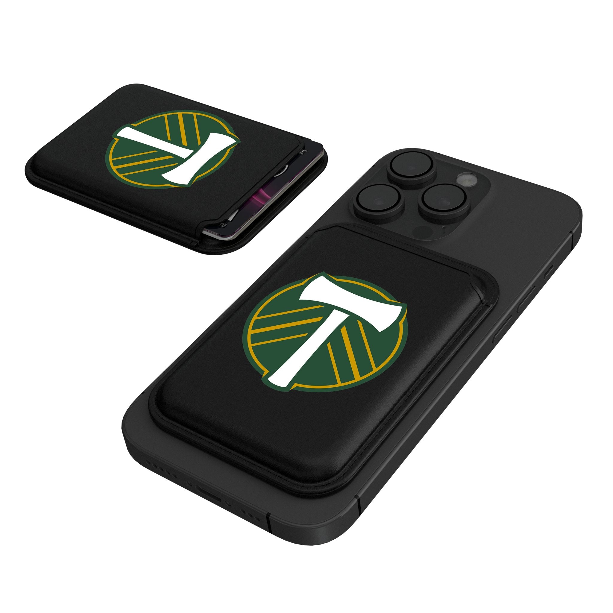 Portland Timbers Insignia Black Magnetic Credit Card Wallet