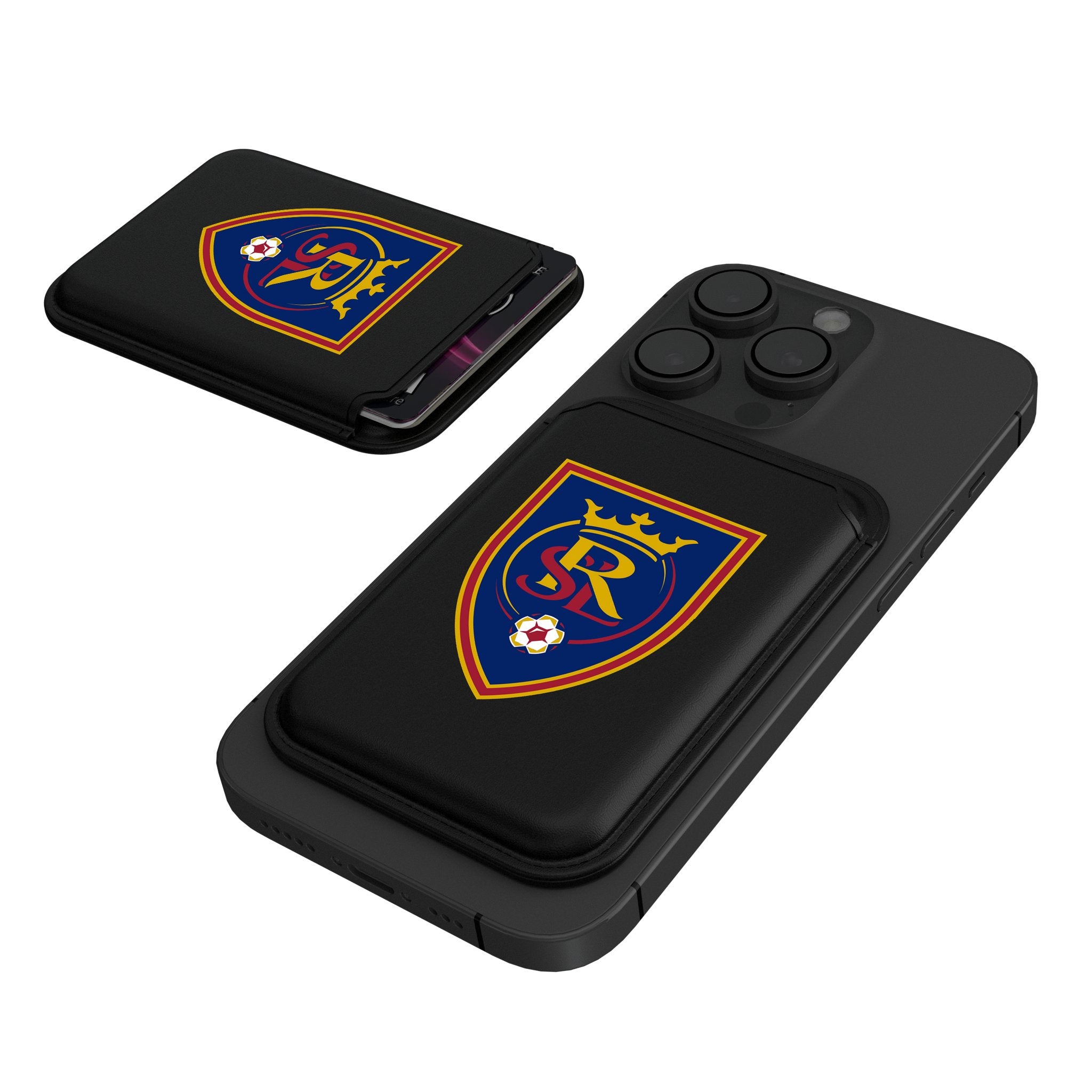 Real Salt Lake Insignia Black Magnetic Credit Card Wallet
