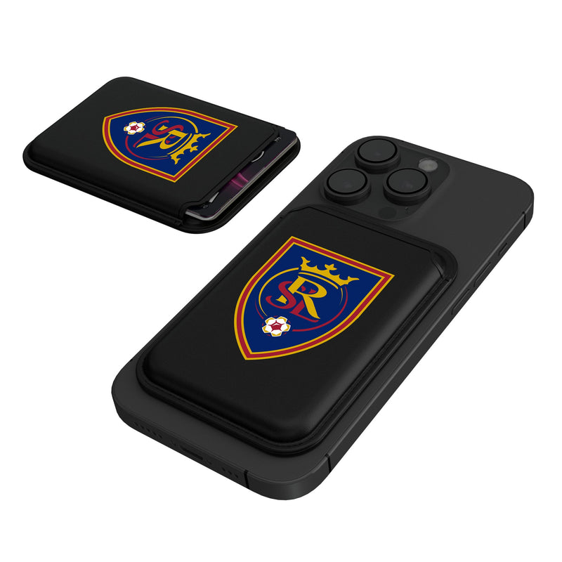 Real Salt Lake   Insignia Black Magnetic Credit Card Wallet