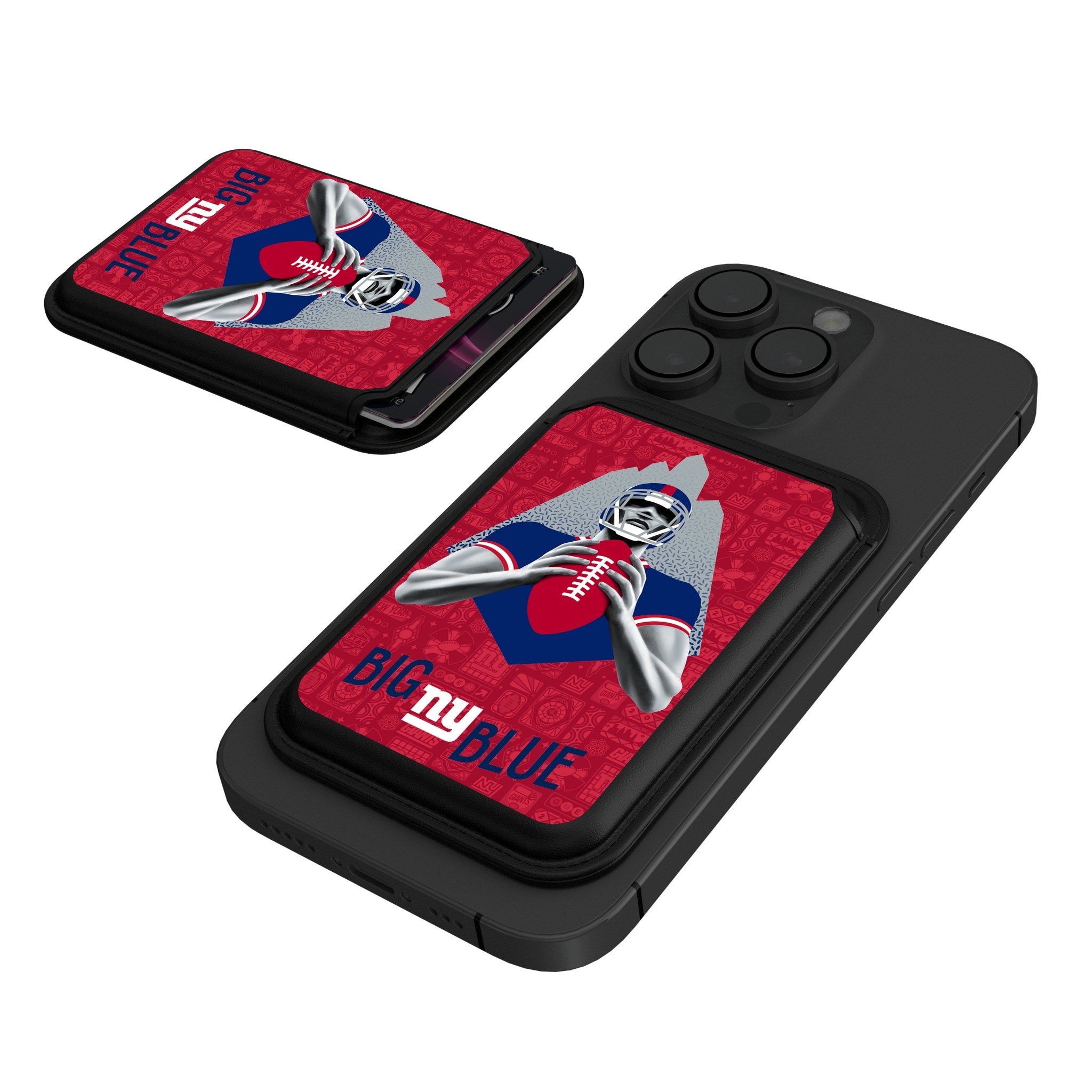 New York Giants 2024 Edition Black Magnetic Credit Card Wallet