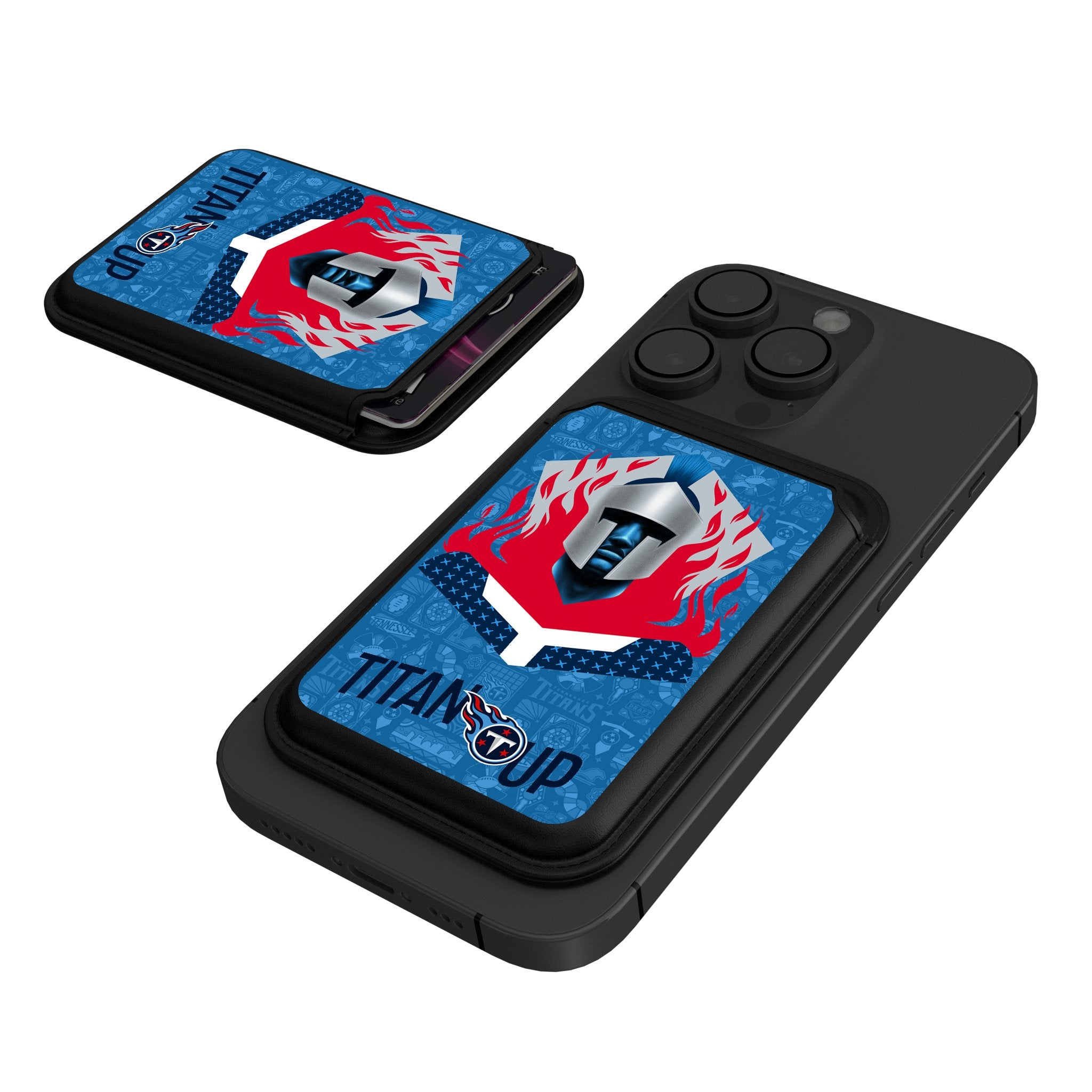Tennessee Titans 2024 Edition Black Magnetic Credit Card Wallet