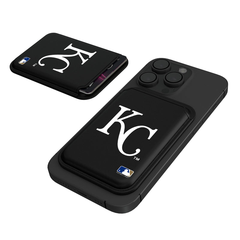 Kansas City Royals Insignia Black Magnetic Credit Card Wallet