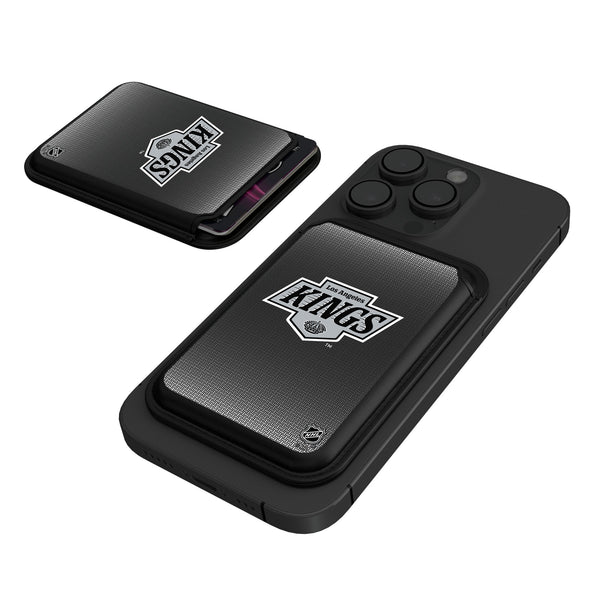 LA Kings Linen Black Magnetic Credit Card Wallet