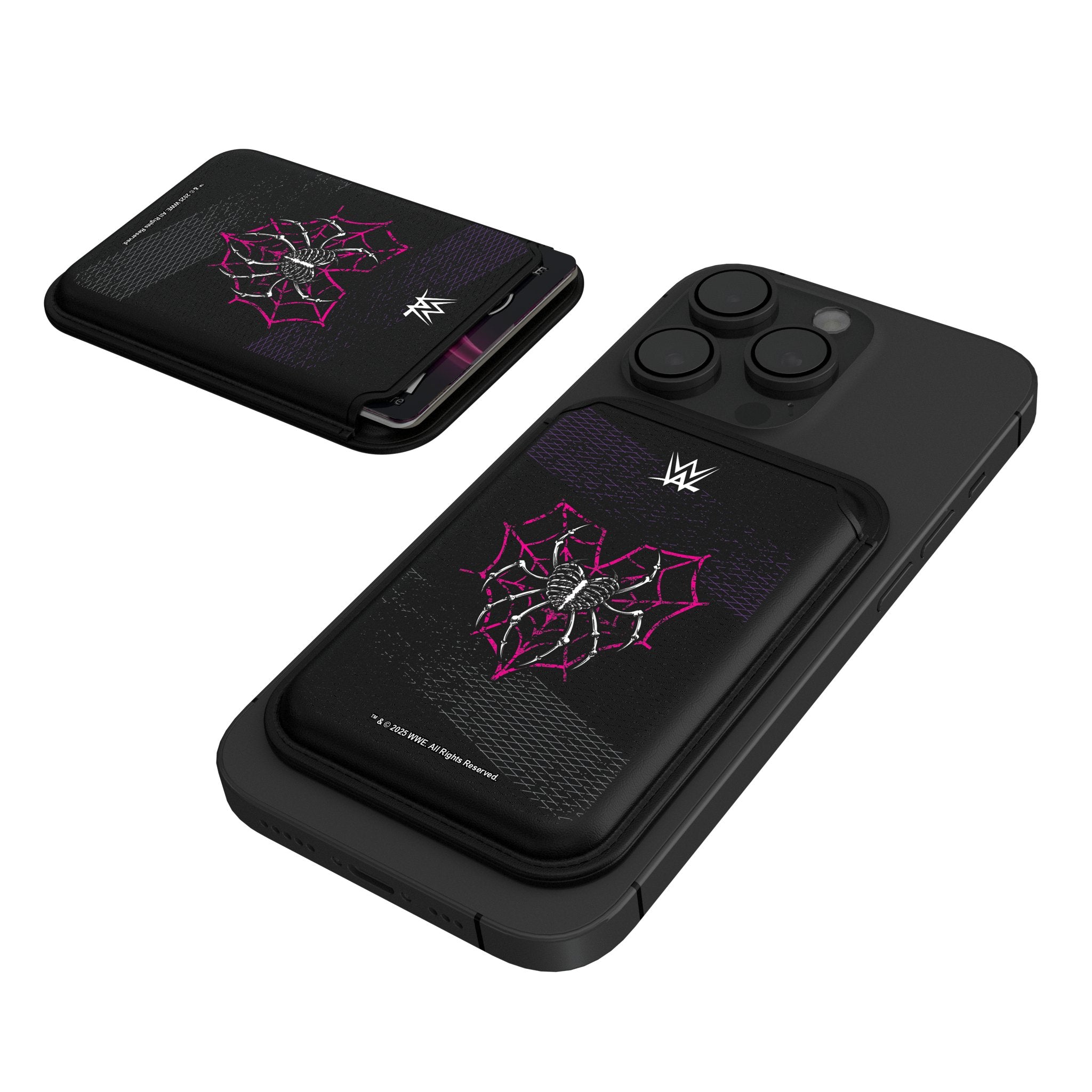 AJ Lee Steel Black Magnetic Credit Card Wallet