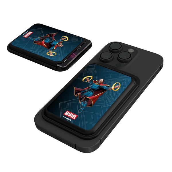 Marvel Avengers Doctor Strange MechLine Black Magnetic Credit Card Wallet