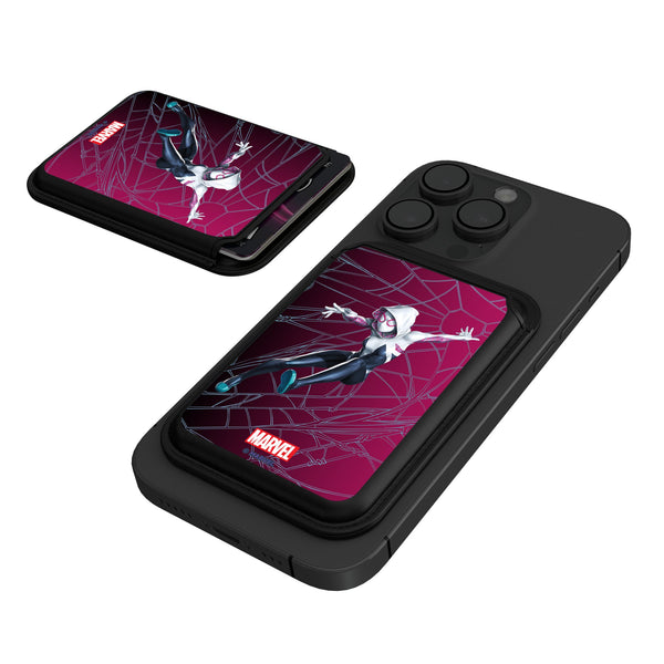 Marvel Spider-Gwen MechLine Black Magnetic Credit Card Wallet