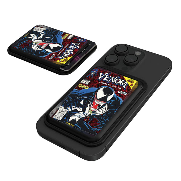 Marvel Venom Classic Cover Black Magnetic Credit Card Wallet