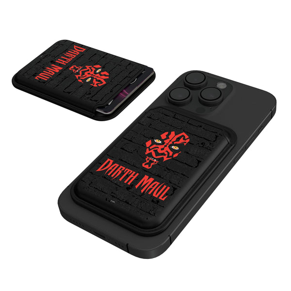 Star Wars Darth Maul Iconic Black Magnetic Credit Card Wallet