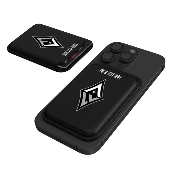 Las Vegas Aces Personalized Insignia Black Magnetic Credit Card Wallet