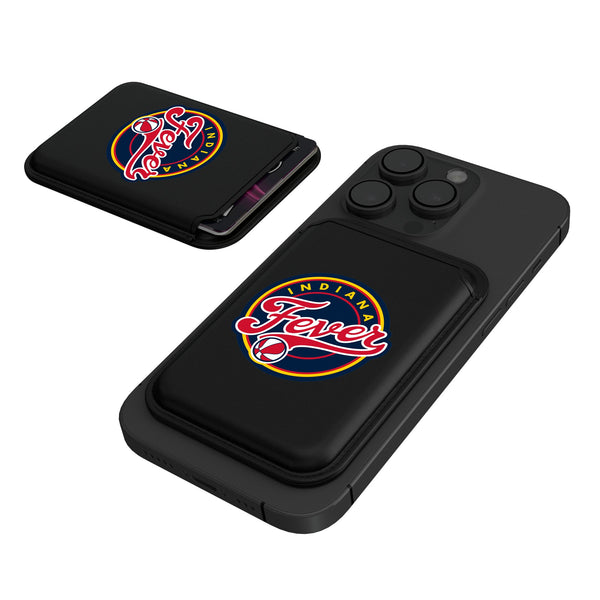 Indiana Fever Insignia Black Magnetic Credit Card Wallet