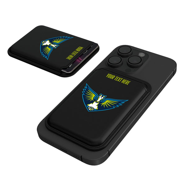 Dallas Wings Personalized Insignia Black Magnetic Credit Card Wallet
