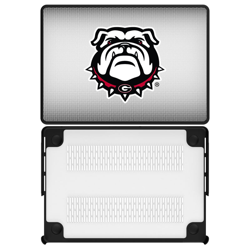 University of Georgia Bulldogs Uga Linen MacBook Laptop Case for Apple MacBook