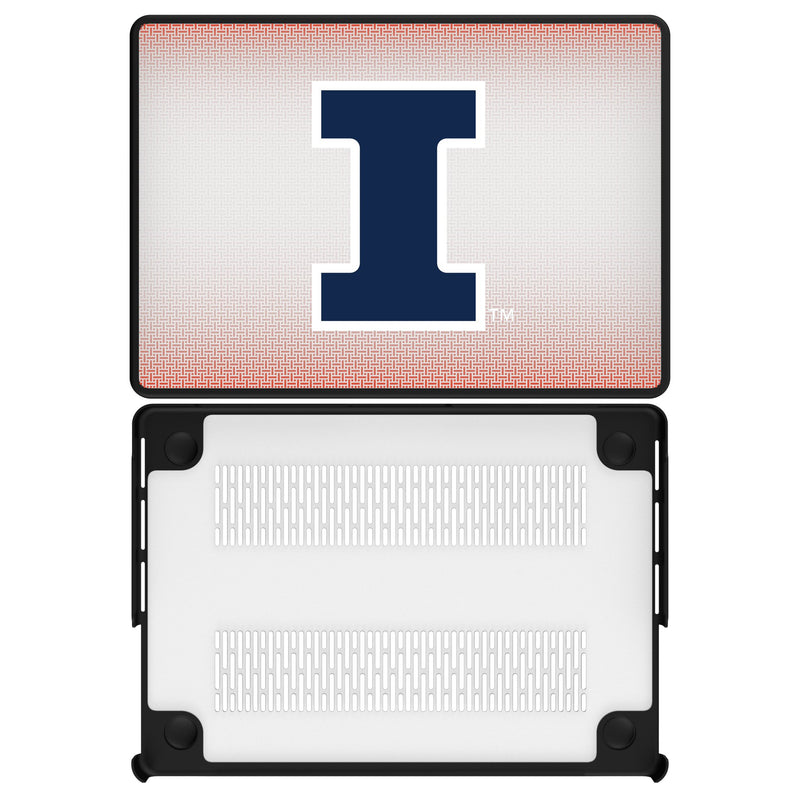 University of Illinois Fighting Illini Linen MacBook Laptop Case